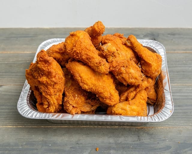 20 Pc Bone in Naked Wings.