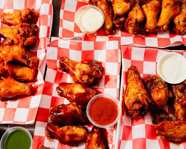 15 Pc Bone in Naked Wings.